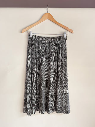 Early 2000s Max Mara Printed Skirt, Made in Italy (S-L)
