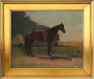 Museum Collection: Saddle Horse Print, Late 19th Century