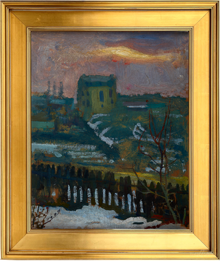Museum Collection: House in Winter Print, 1901