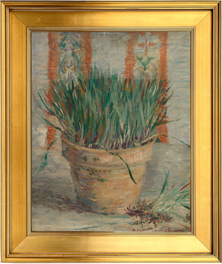 Museum Collection: Flowerpot with Chinese Chives Print, 1887