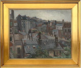 Museum Collection: View from Vincent's Studio Print, 1886