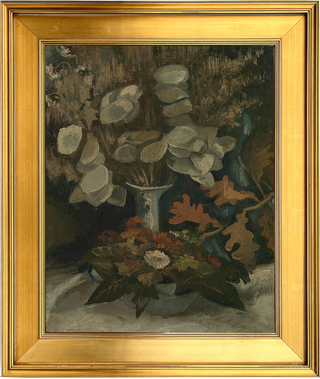Museum Collection: Vase with Lunaria Print, 1884