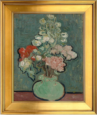 Museum Collection: Vase with Flowers Print, 1890