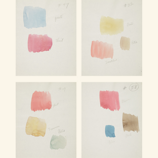 Color Palettes from the Film "Sing for Your Supper" Prints Collection, 1939