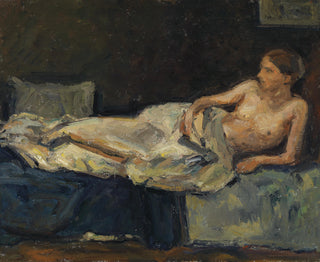 Liegender Halbakt Print, 1908