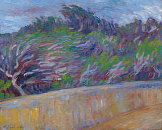 Olive Tree, Wall, Wind Print, 1907