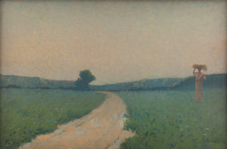 The Road Through the Fields in the Morning Print, 1932