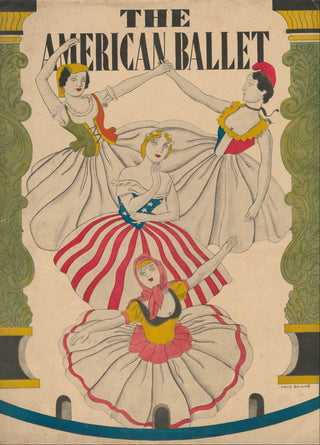 American Ballet Cover of South American Tour Souvenir Program Print, 1935-1941
