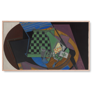 Checkerboard & Playing Cards II Print, 1915