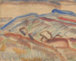 Hilly Landscape Print, 1938