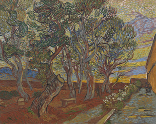The Garden of the Institution Print, 1889