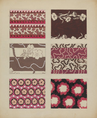 Materials from Quilt Print, Index of American Design