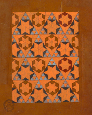 Woven Fabric Design Print, 1825-1850