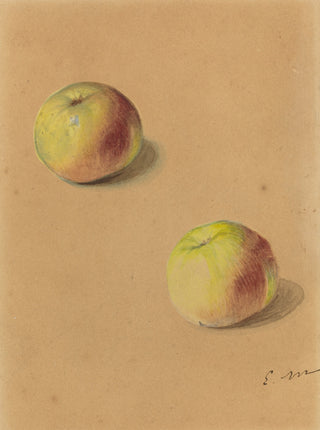 Two Apples Print, 1880