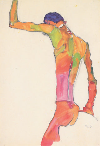 Male Nude Print, 1910