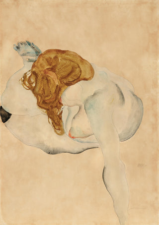 Leaning Nude Print, 1912