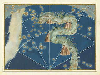 Constellation Eridanus Print, 1603
