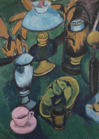 Still Life with Lamp Print, 1912