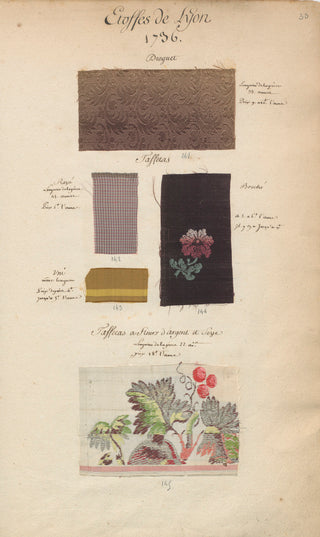 Fabric of Lyon Print II, 1736