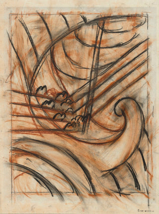 Etude pour "Eole", illustrant "Ulysses", Joyce Print, 1935