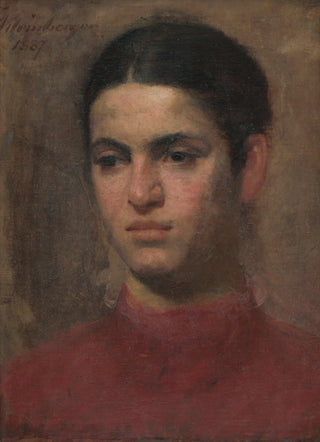 Head of a Girl Print, 1887