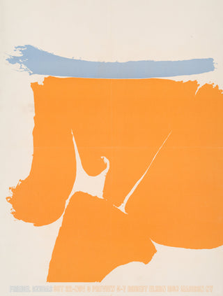 Friedel Dzubas American Exhibition Poster, 1961