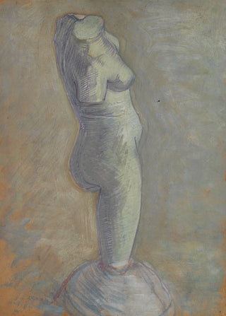 Plaster Cast of a Woman's Torso Print, 1887