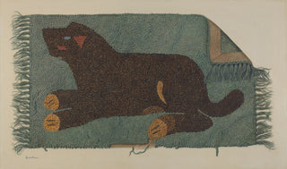 Hooked Rug II Print, Index of American Design