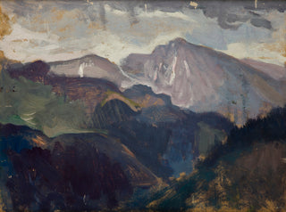 Landscape from the Tatra Mountains Print, 1903