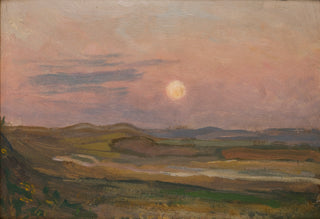 Moonrise Over Krzemionki Print, 1902