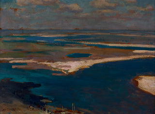 The Dnieper River in Blue Print, 1907