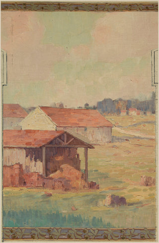 Fresnes Town Hall Mural Prints Collection III (Set of 2), 1905