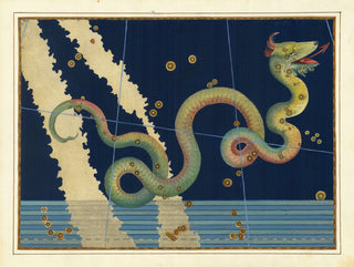 Constellation Serpens Print, 1603