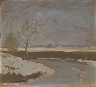 Winter Landscape with River Print, 1912