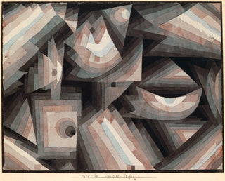 Kristall-Stufung Print, 1921