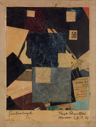 Merz 50 Composition Print, 1922