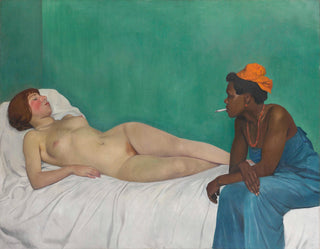 La Blanche et la Noire Print, 1913