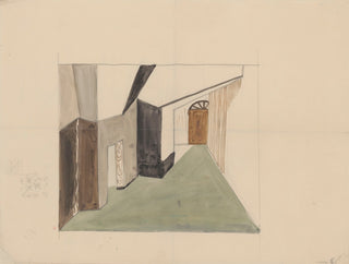 Stage Design Print, 1920