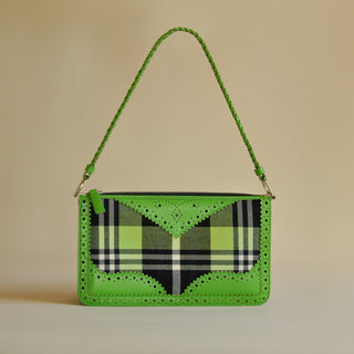 2000s Christian Dior by John Galliano Tartan D'Trick Bag