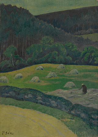 Peasant Woman in a Field Print, 1864-1927