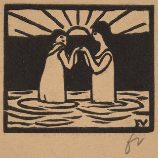 Playing in the Sun Print, 1893