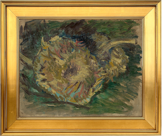 Museum Collection: Withered Sunflowers Print, 1887