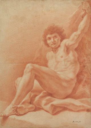 Male Figure Study Print, 1724