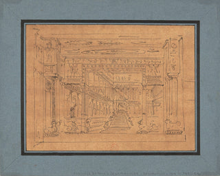 Semiramis Stage Design Print, 1802
