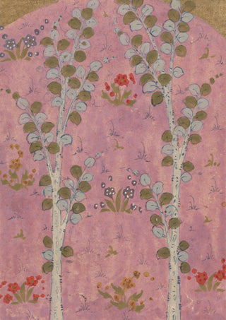 Persian Manuscript Illustration Print, 1540