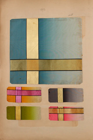 Silk Ribbons & Trims Prints Collection (Set of 2), 1886