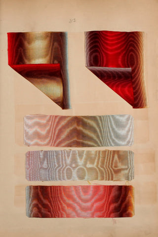 Silk Ribbons & Trims Prints Collection (Set of 2), 1886