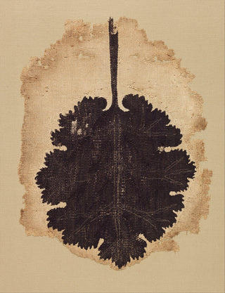 Textile Fragment with a Leaf Print, 4th Century