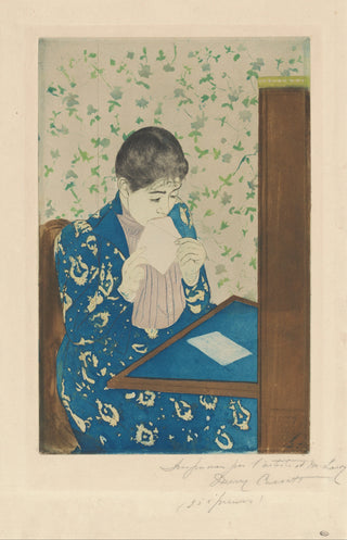The Letter Print, 1890-1891