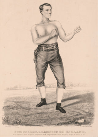 Tom Sayers: Champion of England Print, 1826